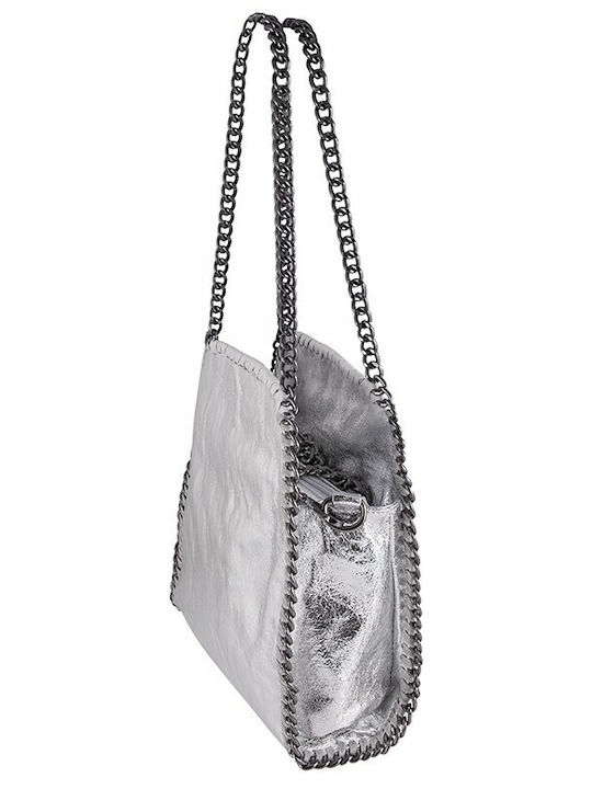 V-store Women's Bag Shoulder Silver