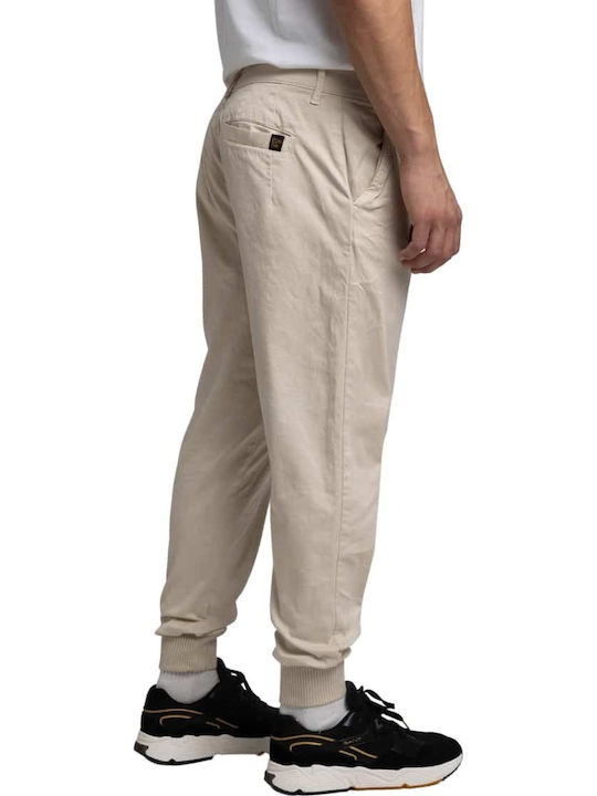 Παντελόνι Cargo Ελαστικό σε Loose Εφαρμογή Off White