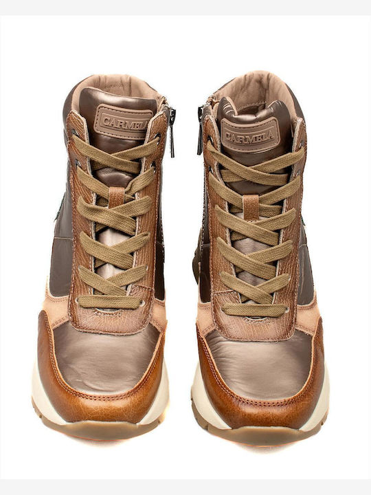 Stiefeletten Damen Braun