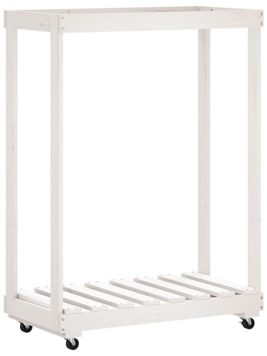 vidaXL Hölzernes Regal Holzlagerung 76.5x40x108cm
