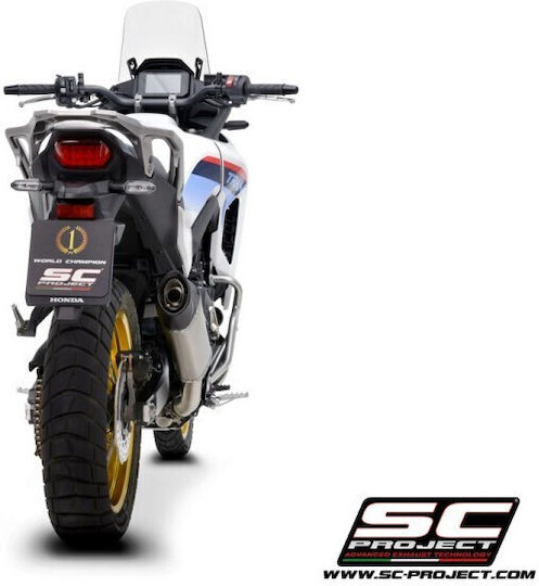 SC Project Τελικό Εξάτμισης Μοτοσυκλέτας για Honda Transalp