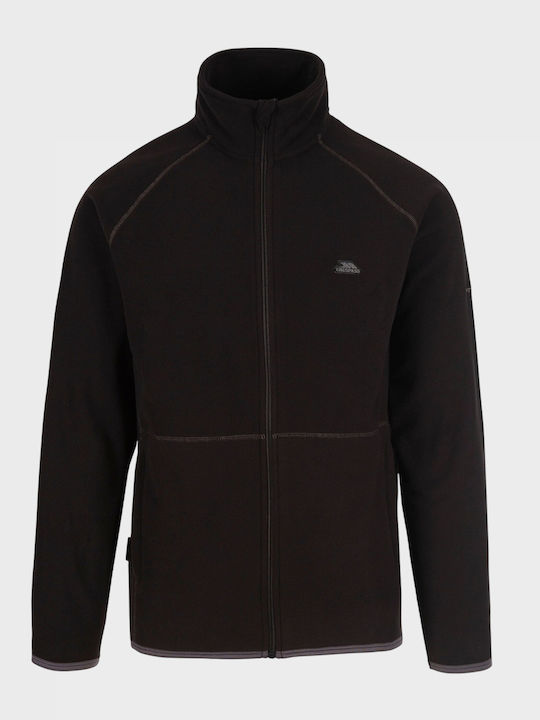 Ανδρική Ζακέτα Fleece Μαύρη