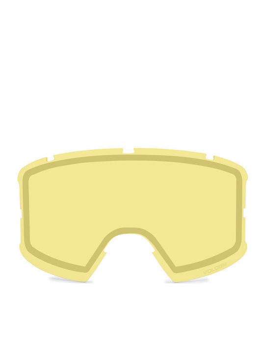 Volcom Garden Ski & Snowboard Goggles Kids Black with Lens in Black Color
