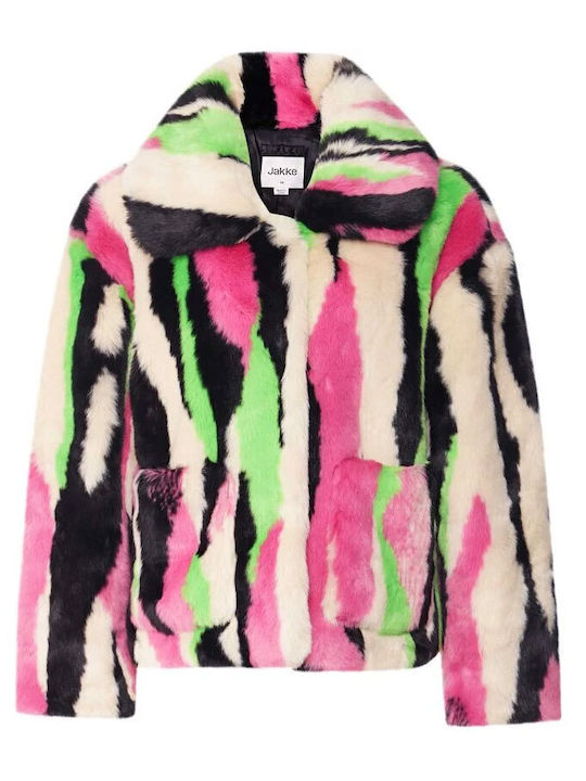 Women's Short Fur Multicolour