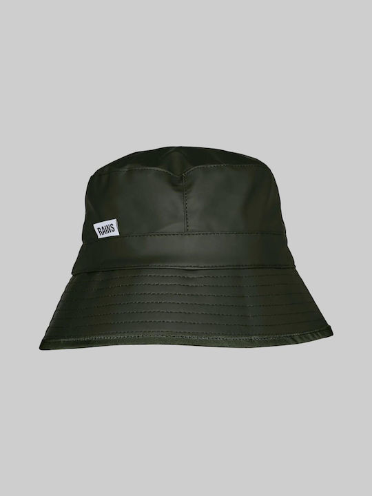 Rains Υφασμάτινo Ανδρικό Καπέλο Στυλ Bucket Πράσινο