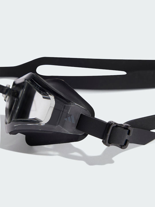 adidas Ripstream Starter Swim Goggles Swimming Goggles Adults with Anti-fog Lenses Black