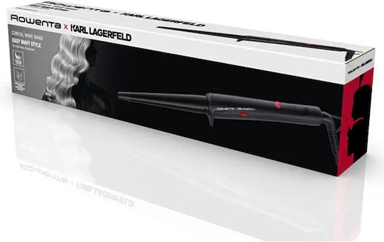 Rowenta X Karl Lagerfeld Cone Hair Curling Iron for Curls 34mm 41W CF324LF0