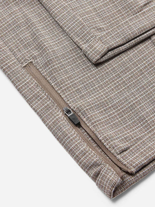 Trousers Elastic Beige
