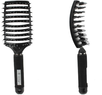 Cosmetic Club Brush Hair for Detangling Black