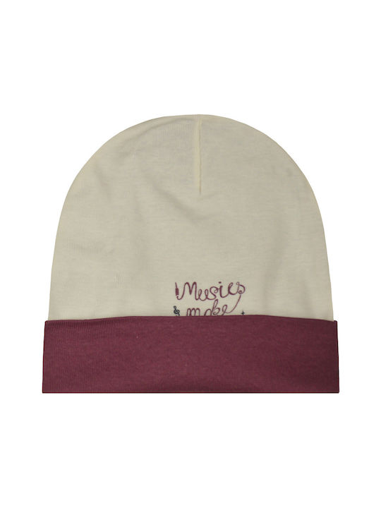 Kids Beanie Knitted Brown