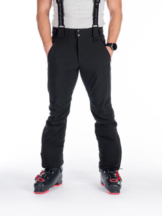 Northfinder Lyle NOF-NO-3896S-269_1 Men's Dungarees for Ski & Snowboard Soft Shell Black