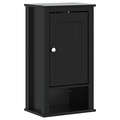 vidaXL Cabinet de baie L40xA27xÎ71.5cm Black