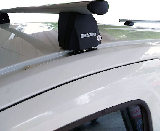 Menabo (with Roof Rack Legs) Silver