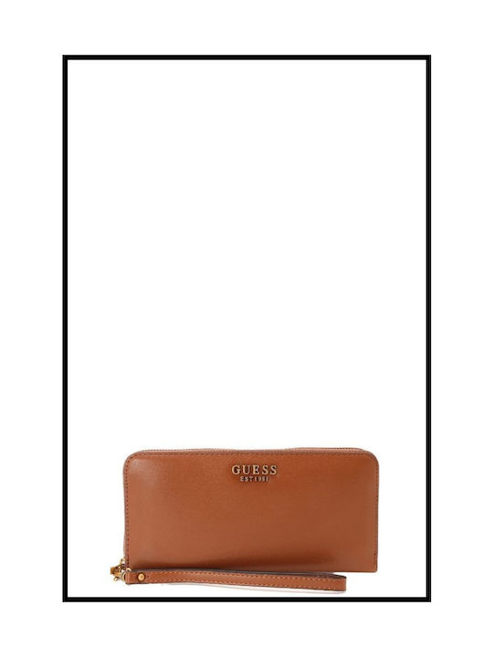 Guess Laurel Slg Large Women's Wallet Tabac Brown