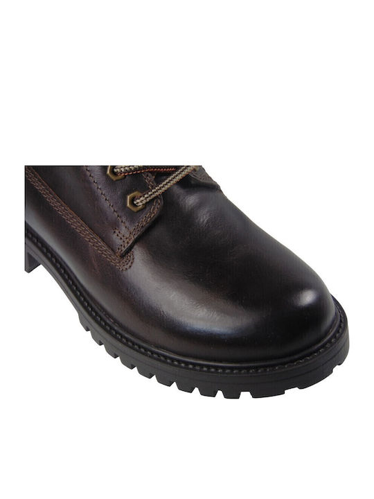 Leder Herrenstiefel Braun