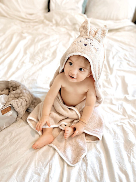 Color Stories Baby Hooded Bath Towel 85x85cm