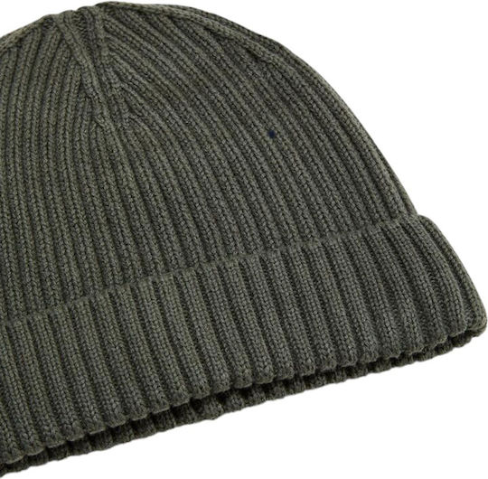 Red Label Beanie Unisex Σκούφος Πλεκτός σε Κόκκινο χρώμα