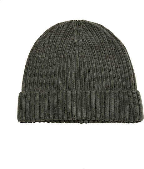 Red Label Beanie Unisex Σκούφος Πλεκτός σε Κόκκινο χρώμα