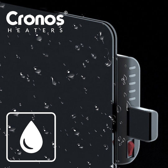 Cronos Convector Heater Wall 720W with WiFi Black