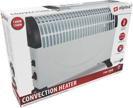 Alpina Appliances Convectoare pardoseală 1500W 38.5x53cm Alb