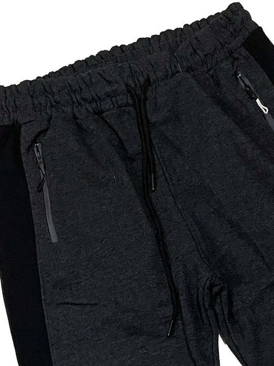 Ustyle Herren-Sweatpants Fleece Γκρι