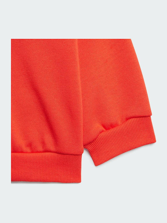 Kids Sweatpants Set Red 2pcs Badge Sport