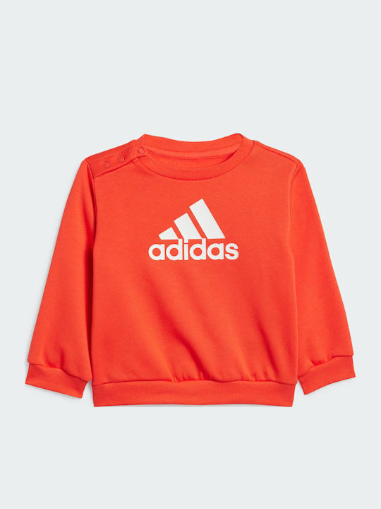 Kids Sweatpants Set Red 2pcs Badge Sport