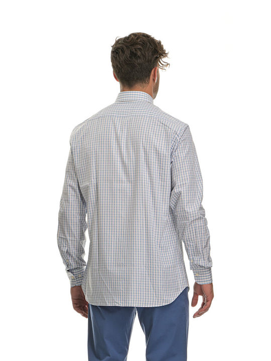 Paul & Shark Men's Shirt Long Sleeve Checked Plaid