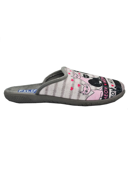 Fild Anatomic Fild Winter Women's Slippers in Gray color