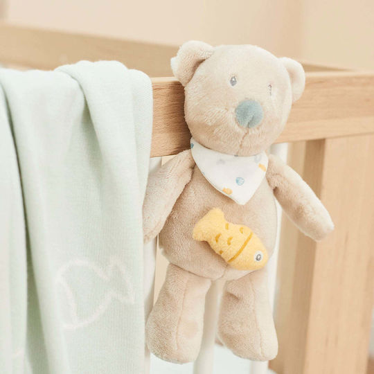Nattou Tierchen Mini-Teddybär Jules aus Stoff mit Musik für 0++ Monate