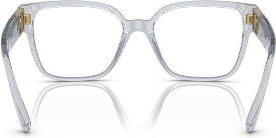 Versace Damen Acetat Brillengestell Grau VE3329B 5305