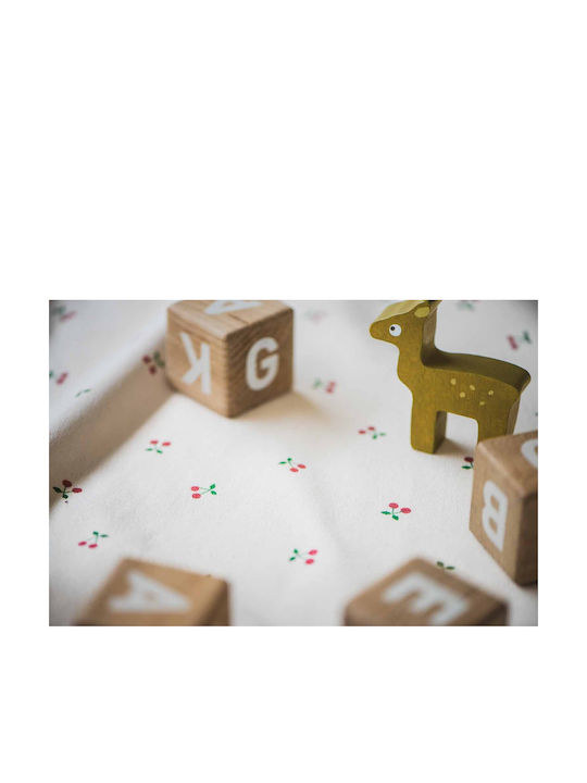 Play&go Παιδικό Στρώμα Παιχνιδιού από Ύφασμα Παιχνιδιού Μπεζ 140x140cm