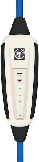 Dinitech Tragbarer Dreiphasiger Ladegerät 22kW mit Integriertem Kabel 7,5m Typ 2 (345970)