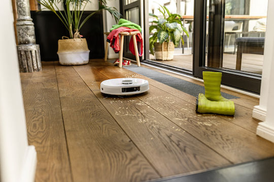 Karcher RCV 5 Robot Vacuum Cleaner with Laser Mapping & Suction Power 5000Pa White