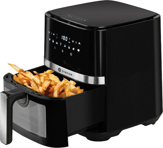 Singer Air Fryer 5lt Μαύρο AF-4610