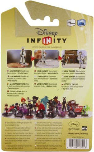 Disney Infinity The Lone Ranger Crystal Character Figure για PS3/WiiU