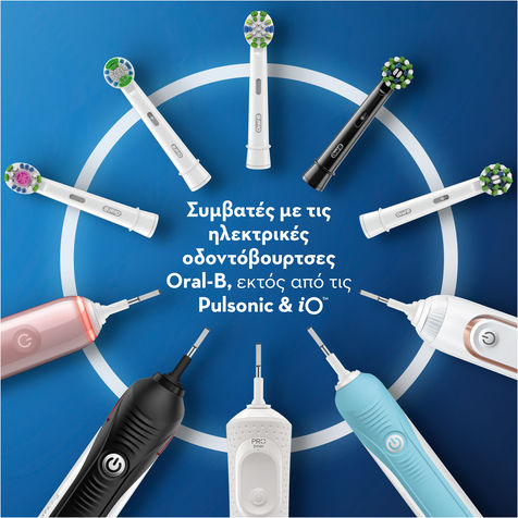 Oral-B CrossAction CleanMaximizer Replacement Heads for 445551 6pcs