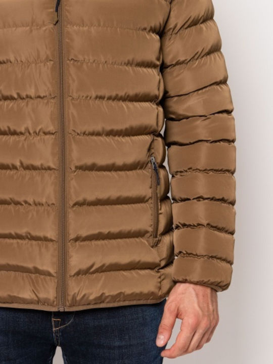 Χειμωνιάτικο Μπουφάν Puffer Brown