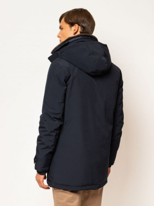 Winter Jacke Blue.