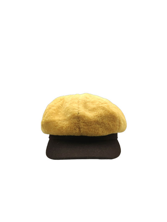 Verde Fabric Women's Cap Yellow