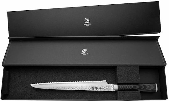 Ryusen Micarta Tangan Ryu Μαχαίρι Ψωμιού από Δαμασκηνό Ατσάλι 21cm