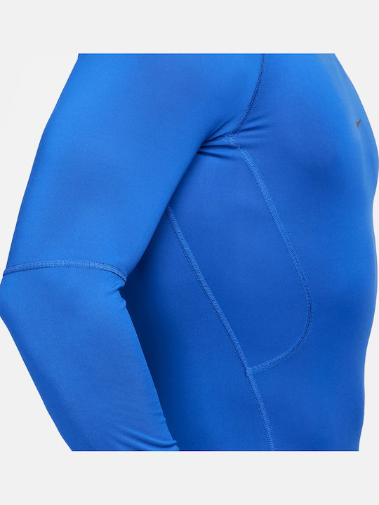 Nike Pro Dri-FIT Ανδρική Ισοθερμική Μακρυμάνικη Μπλούζα Compression Μπλε