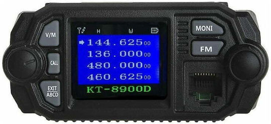 QYT KT-8900D Car VHF 25W with Monochrome Screen