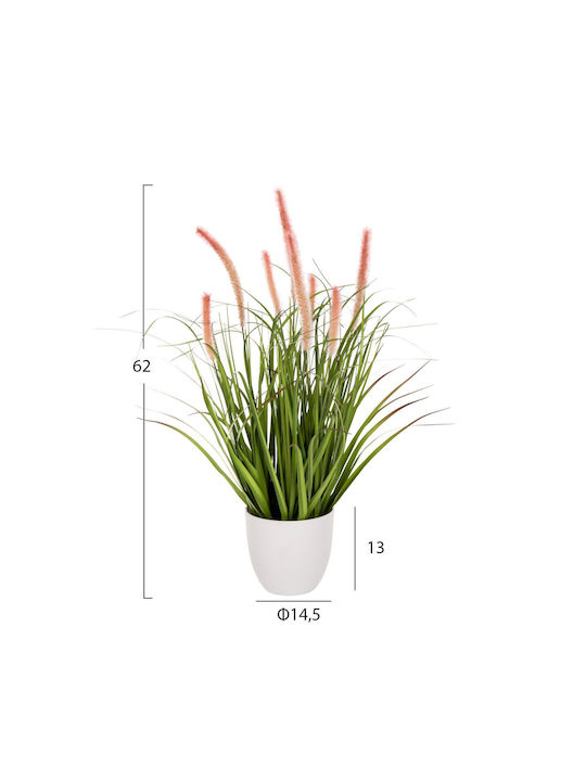 HomeMarkt Artificial Plant in Small Pot Green 13cm 1pcs