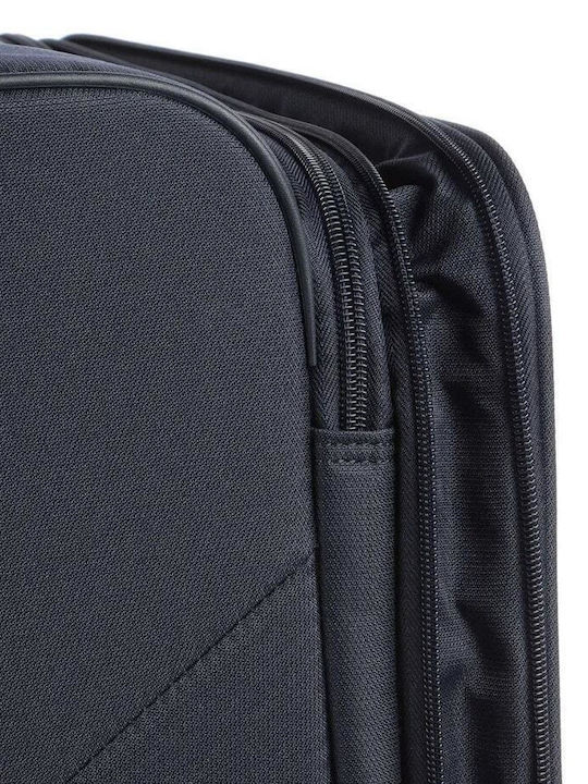 Samsonite Litebeam Μεγάλη Βαλίτσα Ταξιδίου Υφασμάτινη Midnight Blue με 4 Ρόδες