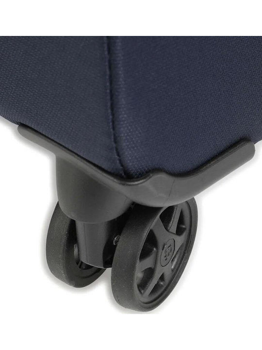Samsonite Litebeam Μεγάλη Βαλίτσα Ταξιδίου Υφασμάτινη Midnight Blue με 4 Ρόδες