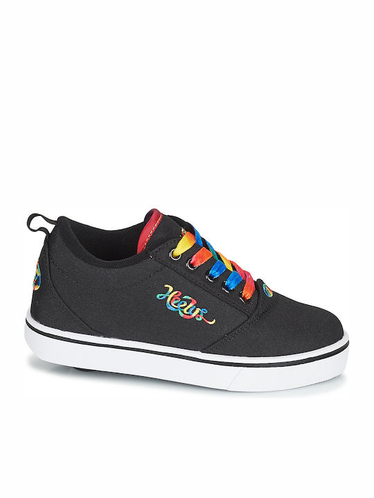 Pro 20 Παιδικά Sneakers με Ροδάκια Μαύρα