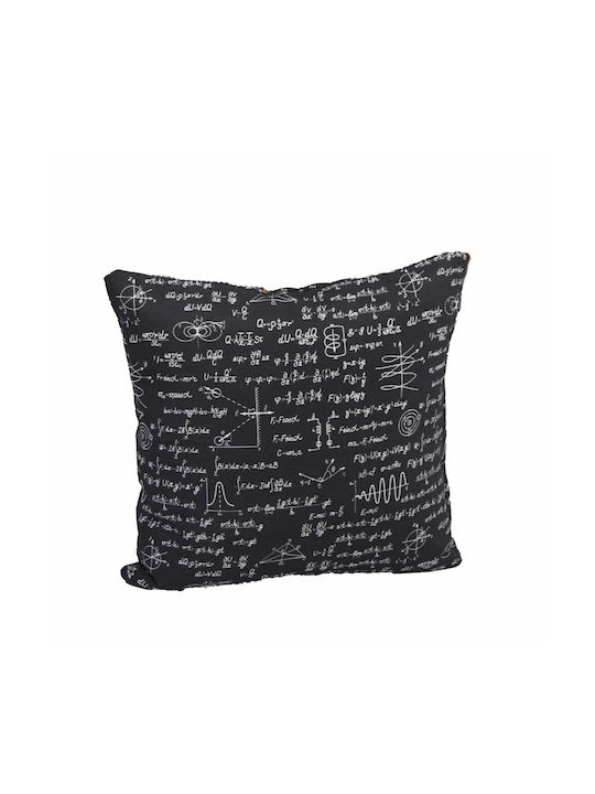 Decocraft Decorative Pillow Case Einstain Black 45x45cm.