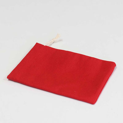 Decocraft Fabric Pouch за Подарък Red 14x18см.