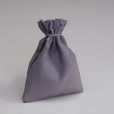 Decocraft Stoff Beutel als Geschenk Gray 14x18cm.